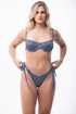Roxanne Blue String Bikini
